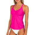 thumbnail image 6 of HAPIMO Women's Bikini Set Modest Coverage Swimming Use Ideal For Summer Water Activities Comfortable For All Day Wear Hot Pink M, 6 of 6