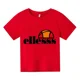 thumbnail image 5 of Camiseta de verano para niños y niñas de 2 a 14 años, de manga corta, ropa informal estampada, camisetas para niños, 5 of 5
