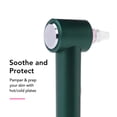 thumbnail image 4 of Fancii Clara Pore Cleaner Vacuum 4-in-1, Rechargeable Blackhead Remover Comedone Extractor Tool - 3 Exfoliation Tips, 5 Suction Nozzles, Hot & Cold Compress & Light Therapy (Green), 4 of 6