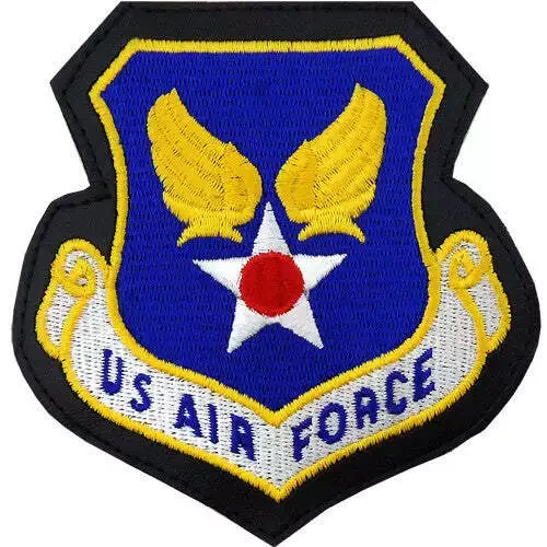 U.S. Air Force Patch USAF Genuine Leather Classic Insignia Military Issue