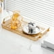 thumbnail image 5 of Bandeja de Plástico para Tazas de Agua de Colores Vivos para El Hogar, La Sala de Estar, La Taza de Té, La Bandeja de Almacenamiento para Tazas de Escritorio, Bandeja para Servir Frutas y Cenas., 5 of 6