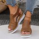 thumbnail image 4 of MKLEKYY Sandalias Flexi para Mujer, Sandalias Con Tira Trasera y Punta Abierta, Zapatos Bohemios para Vacaciones, Sandalias de Cuña, 4 of 4