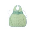 thumbnail image 2 of Soidarity babero de alimentación para ancianos protector de ropa impermeable resistente a las manchas a prueba de aceite delantal para personas masajeadores Verde/con Bolsillo, 2 of 6