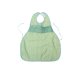 thumbnail image 2 of Soidarity babero de alimentación para ancianos protector de ropa impermeable resistente a las manchas a prueba de aceite delantal para personas masajeadores Verde/con Bolsillo, 2 of 6