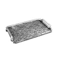 thumbnail image 3 of Esquirla Rectangular Serving Tray, Coffee Table Tray, Fruit Plate, Decorative Bathroom Vanity Organizer with Handles for Living Room And Gray L, 3 of 8