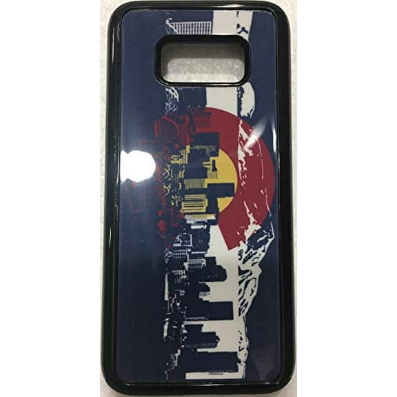 GSA Colorado Flag Denver Skyline Candy Case For Samsung Galaxy S8