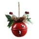 thumbnail image 1 of Adornos navideños para colgar en el árbol, decoración metálica para las fiestas, adornos navideños con cascabeles, decoración abierta para colgar., 1 of 3