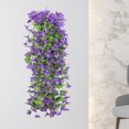 thumbnail image 6 of Artificial Lily Flower Garland Purple Silk Fake Floral Vines for Wedding Home Party Decor 31 Inch, 6 of 7