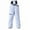 White, variant on Men Ski Pants Snowboard Baggy Snow Pants Insulated Waterproof Windproof Snow Bibs Overall with Mulit Pocket