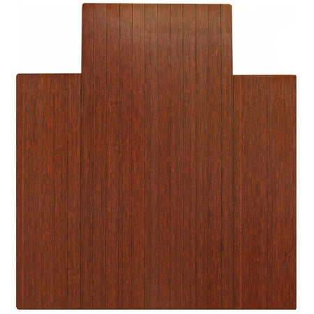 UPC: 0794552240068 | Anji Mountain AMB24006 44 x 52 Inch Bamboo Roll-Up – 0.25 Inch Thick with 9.25 Inch Tongue – Dark Cherry