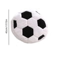 thumbnail image 3 of Soft Filled Soccer Plush Pillow for Sports Themed Decor and ren's Play - Educational Toy with Realistic Design, Durable and Machine Washable, 3 of 5