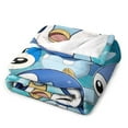 thumbnail image 5 of Piplup Blanket Super Soft Cozy Warm Plush Throw Blanket for Boys Girls Kids, Lightweight Fuzzy Flannel Blankets for Couch Sofa Bed Travel Camping Gifts 40"x50", 5 of 8