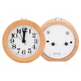 thumbnail image 3 of Reloj despertador silencioso de madera de haya Bling Bling Con Luz LED de noche, 3 of 12