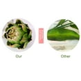 thumbnail image 4 of GadgetVLot Plastic simulation plant green flower home small bonsai decoration ornaments, 4 of 12