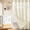 Cream, variant on No Hooks Waffle Weave Shower Curtain with Snap in Liner + an Extra Replacement Liner，Bathroom Curtains Shower Set - 71W x 74H, Hotel Grade, Spa Like Bath Curtain, Pink