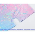 thumbnail image 6 of Little Girls Gymnastics Leotards Blue Size 9-10 Years Old Sparkly Unitards for Practice, 6 of 7