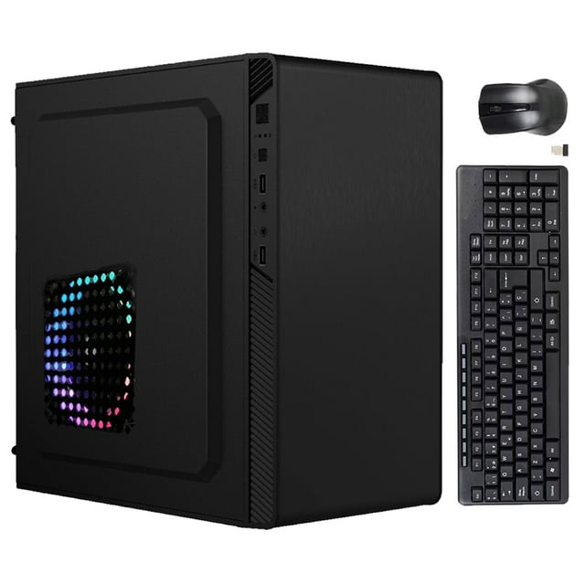 CPU Intel Computadora Ventlador Led 8Gb Ram 960gb ssd pc armada escolar