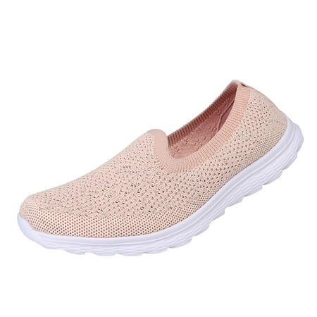 

Pimfylm Waterproof Sneakers Women High Heeld Wedge Sneakers for Women - Ladies Hidden Sneakers Lace Up Shoes Chioce for Casual and Daily Wear Pink 9