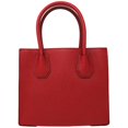 thumbnail image 3 of Michael Kors Women's Medium Mercer Bonded Leather Tote Shoulder Bag - Bright Red, 3 of 3