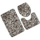 thumbnail image 2 of Juego de alfombras de baño con estampado de piedra 3D, alfombrillas de baño antideslizantes, alfombrillas decorativas para asiento de inodoro, alfombra 3 piezas seitruly JJ25267-09, 2 of 5