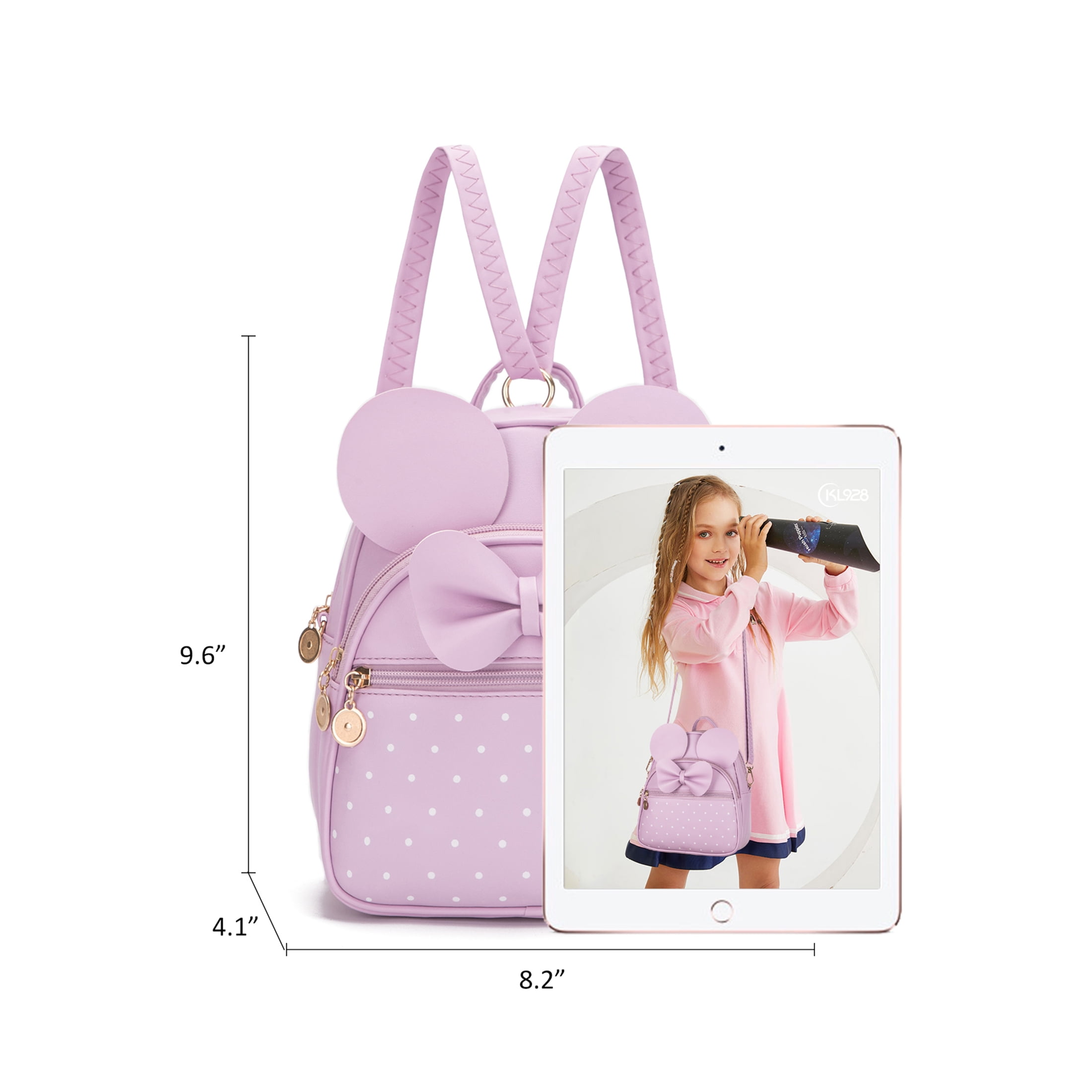 KL928 Cute Small Backpack Purse Women