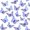 Blue, variant on PETGLE 72 Pcs 3D Butterfly Decorations, Wall Decals and Stickers, Butterfly Paper Party Decorations, Birthday Decorations, Butterflies for Crafts, Cake Decorating(Rose Gold & Gold & Silver)