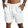 thumbnail image 2 of Mens Sport Shorts Essentials Vacation Beach Wide Leg Summer Beach Short Short Pant with Pockets Baggy 2026, L, 2 of 4