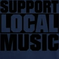 thumbnail image 3 of CafePress - Support Local Music T Shirt - Men's Classic Graphic Cotton T-Shirt, 3 of 4