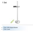 thumbnail image 3 of Unique Bargains Graphics Card GPU Support Bracket, GPU Stand Holder Magnetic Base 10-170mm Adjustable Brace Aluminum Silver, 3 of 5