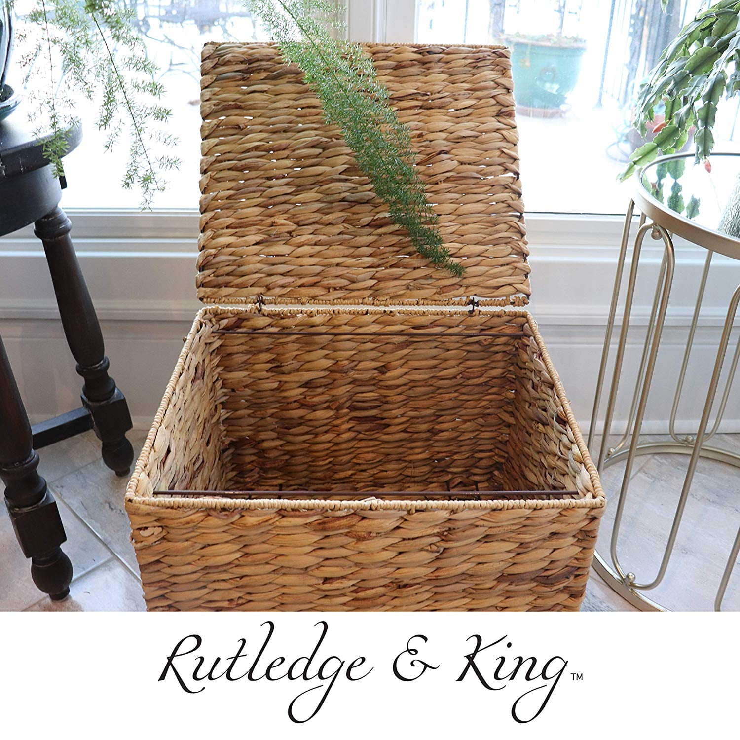 Seagrass rolling file sale cabinet