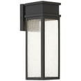 thumbnail image 6 of John Timberland Sintef 14 1/4" High Modern Outdoor Wall Light Fixture Mount Porch House LED Bulb Sand Black Finish Glass Shade, 6 of 9