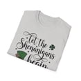 thumbnail image 5 of Let The Shenanigans Begin, Gildan Unisex T-Shirt, Graphic Tee, S-3XL, 5 of 5