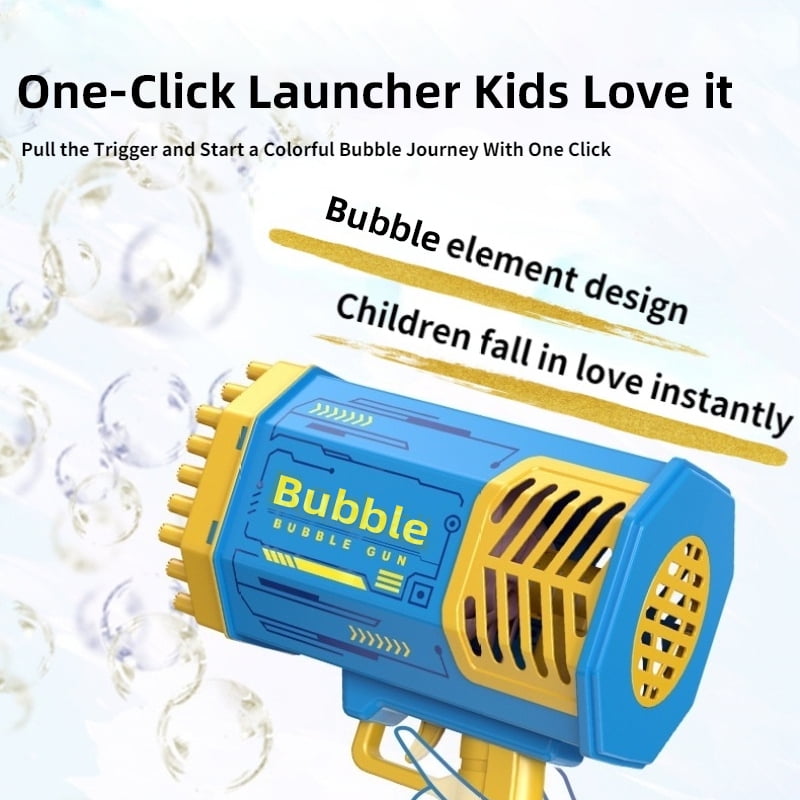 Bubble Machine for Kids,69 Holes Electric Bubble Blower Maker Toys for 5 6 7,Gifts for Indoor Outdoor Wedding Birthday Party