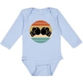 thumbnail image 3 of Inktastic Kickboxing Boxing Gloves Boys or Girls Long Sleeve Baby Bodysuit, 3 of 5