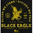 thumbnail image 2 of United We Stand Black Eagle Liberty Unisex Plus Fleece Graphic Hoodie Brisco Brands 3X, 2 of 6