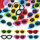 thumbnail image 2 of ColoMX 60 dijes de resina para gafas de sol (a granel) para fundas de teléfono DIY: mini dijes de base plana para decorar celulares, hacer joyas y manualidades de scrapbooking., 2 of 7