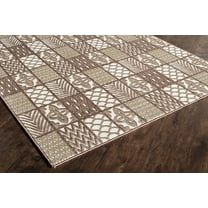 Rugs America Riviera Collection Rust RV400A Transitional Oriental Area Rug 5' x 8'