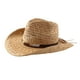 thumbnail image 4 of Qarigey Sombrero de sol tejido transpirable para hombres y mujeres, gorras de playa con visera rizada, Color sólido, moda Unisex, sombreros de verano Sombreros Qarigey AP012502-01, 4 of 6