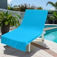 thumbnail image 3 of Funda para Silla de Piscina Euro Spa Waffle de COTTON CRAFT en Color Aqua, 3 of 9