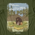 thumbnail image 3 of Disney Pixar Hoppers Greeting From The Pond Men's T Shirt (Military Green, S-3XL), 3 of 4