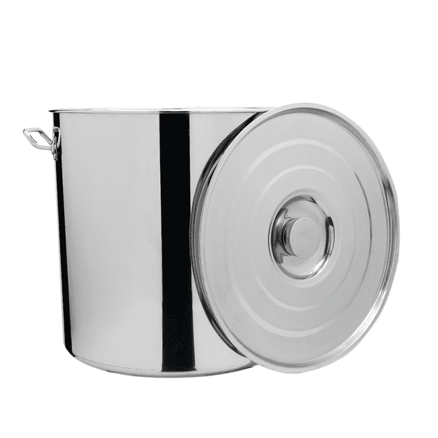 Olla De Acero 25Lt de Acero Inoxidable Vencort olla/ tapa /25Lt