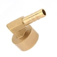 thumbnail image 1 of Brass Elbow Coupling Connector Joint Adapter Fitting G1or2 Female Thread, Strong Wear  Water Hose Quick Coupling Replacement Easy Install, for, with, 1 of 7
