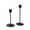 Black, variant on Gold Candle Holders Set of 2, Decorative Taper Candles for Candlesticks, Pillar Table Candle Stand with Metal for Wedding Decoration, Home Decor Bar Party
