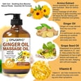 thumbnail image 2 of Aceite De Jengibre Aceite De Masaje De Jengibre Para Drenaje Linfático Aceite De Árnica Aceite De Masaje Natural Con Aceite De Semilla De Uva Extracto De Árnica Aceite De Vitamina E Y Aceite De Jengib, 2 of 7