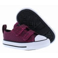 thumbnail image 4 of Converse Chuck Taylor All Star 2V Oxford Infant/Toddler Shoes Size 5, Color: Prime Pink/White/Black, 4 of 5