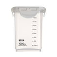 thumbnail image 2 of PENGXIANG Home Plastic Food Container Leak Proof Food Storage Container for Rice Sugar Candy Flour  650ml, 2 of 8
