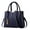 Blue, variant on Purses and Handbags for Women Leather Tote Shoulder Bag Casual Travel Top Handle Satchel
