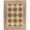 Ivory & Brown, variant on Aubusson Weave 973040 3 x 5 ft. Gueret Flat Woven Area Rug, Pink & Cream