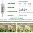 thumbnail image 4 of Grow Light Full Spectrum LED Plant Light with Base Height Adjustable Growing Lamp with Auto On/Off Timer H/H/H Dimmable Brightness Ideal for Home Desk Plant Lighting, 4 of 7
