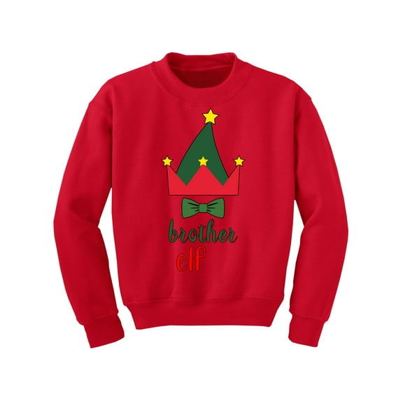 Awkward Styles Christmas Sweater for Boys Kids Youth Brother Xmas Elf Sweatshirt